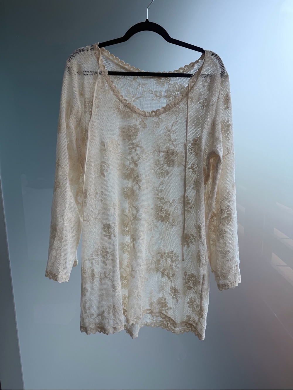 Lace Swimsuit Coverup Dress - Picture 4 of 4